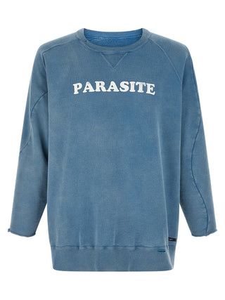 Blue Cotton Sweatshirt