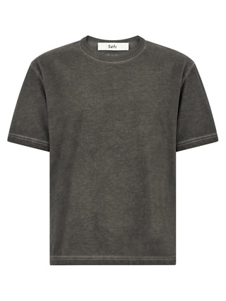 Gray Cotton T-Shirt