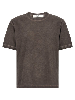 Gray Cotton T-Shirt