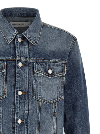 Blue Cotton Denim Jacket