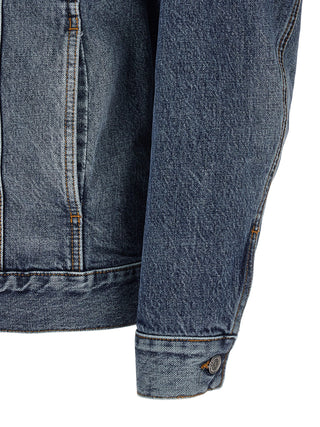 Blue Cotton Denim Jacket
