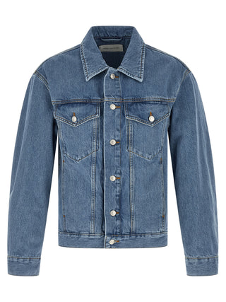 Blue Cotton Denim Jacket