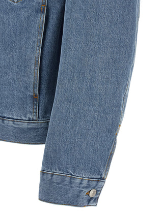 Blue Cotton Denim Jacket
