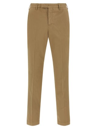 Pantalones de vestir de algodón marrón