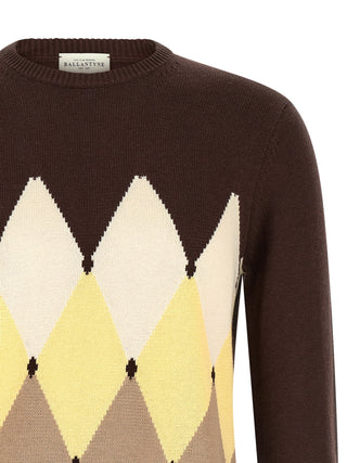 Brown Cotton Cardigan