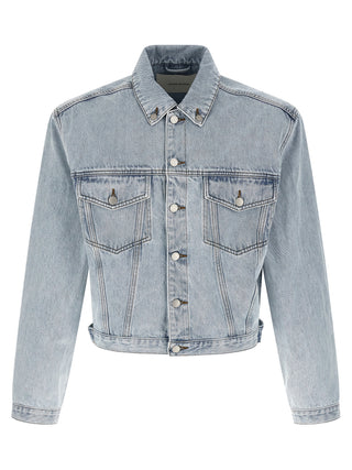 Blue Cotton Denim Jacket