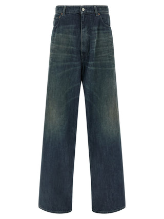 Blue Cotton Jeans Denim