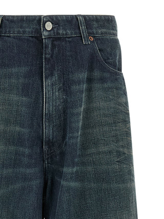 Blue Cotton Jeans Denim