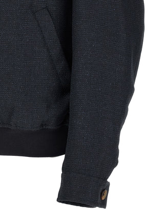 Chaqueta biker azul de sisal