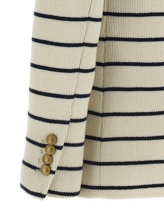 Blue Cotton Blazer