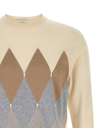 Beige Cotton Cardigan