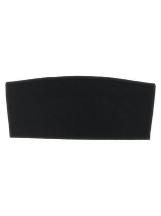Black Viscose Bra