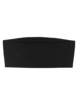 Black Viscose Bra