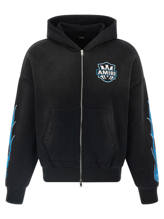 Black Cotton Sweatshirt
