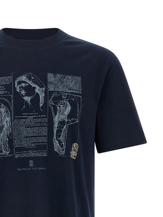 Blue Cotton T-Shirt