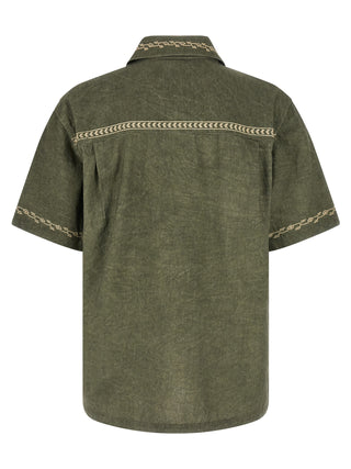 Bicolor Cotton Blouse