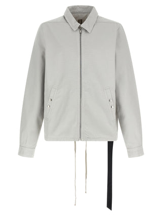 Beige Cotton Shell Jacket