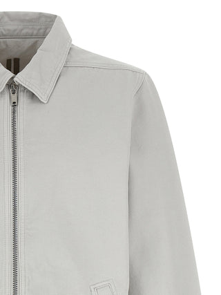 Beige Cotton Shell Jacket