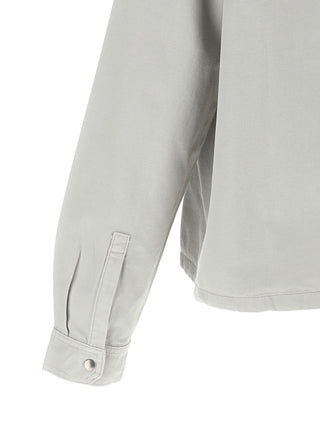 Beige Cotton Shell Jacket