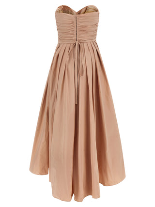 Multicolor Polyester Long Dress