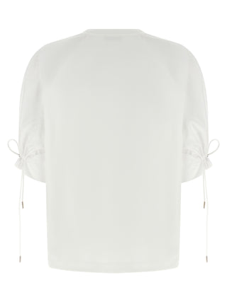 White Polyamide T-Shirt