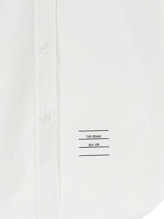 Blusa de algodón blanca