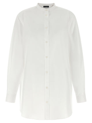 Blusa de algodón blanca