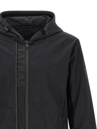 Black Nylon Shell Jacket
