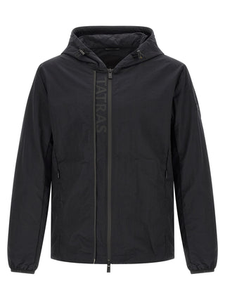Blue Nylon Shell Jacket