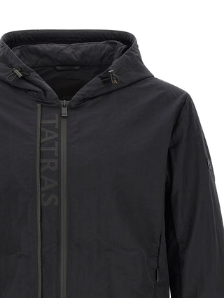 Blue Nylon Shell Jacket