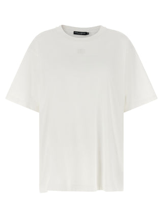 Camiseta de algodón blanca