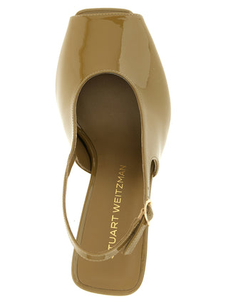 Bicolor Polyethylene High Heel Pumps