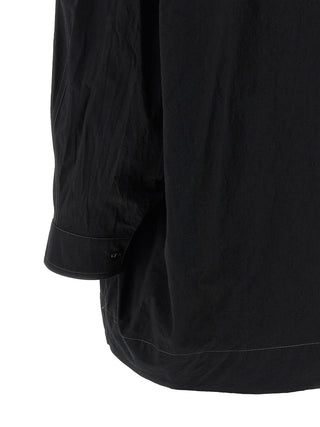 Blusa negra de algodón