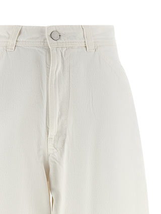 White Cotton Jeans Denim