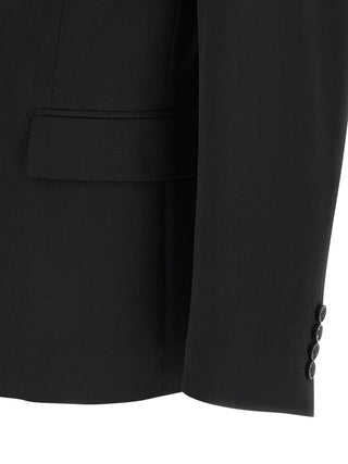 Black Virgin Wool Blazer