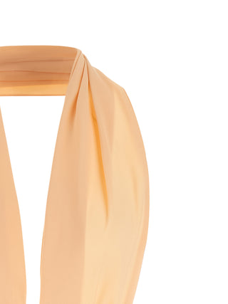 Multicolor Viscose Sleeveles T-Shirt