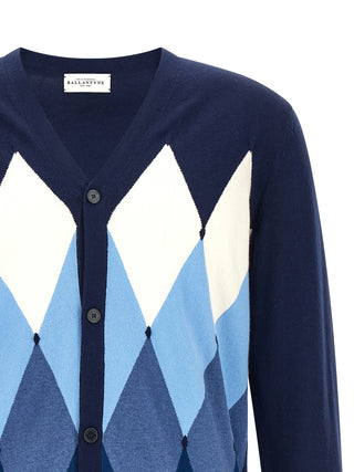 Blue Cotton Cardigan