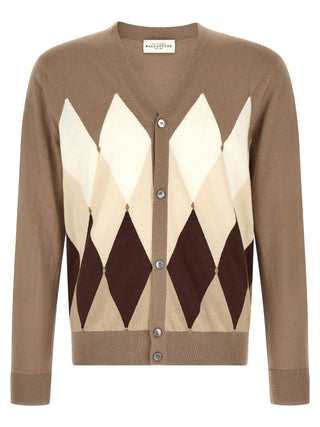 Brown Cotton Cardigan