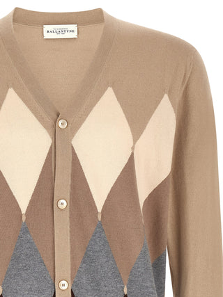 Beige Cotton Cardigan