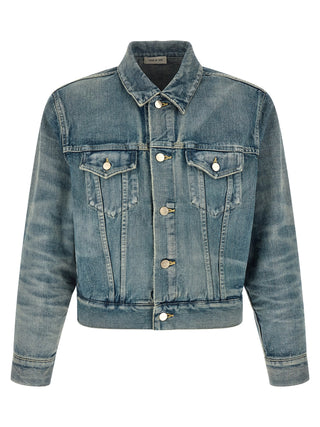 Blue Cotton Denim Jacket