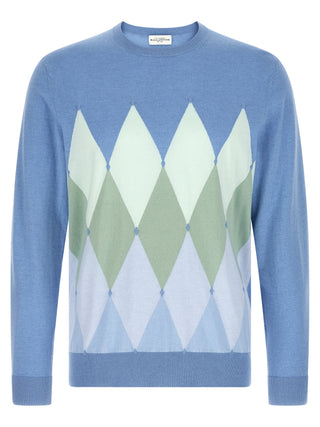 Blue Cotton Cardigan