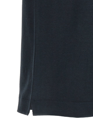 Blue Cotton Polo Shirt