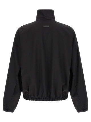 Black Virgin Wool Sweatshirt