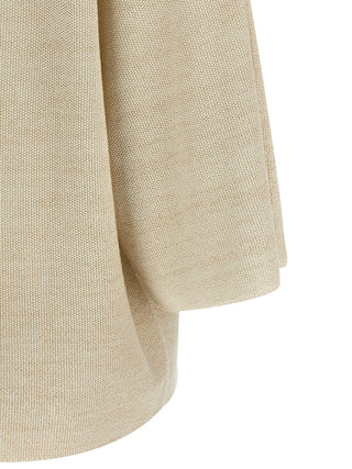 Gold Cotton Cardigan