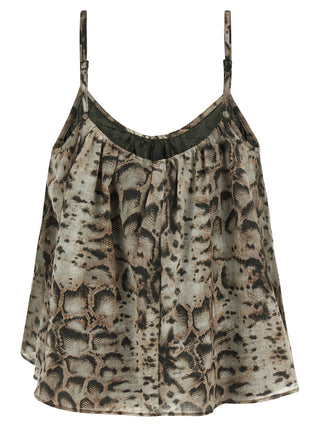 Gray Cotton Blouse