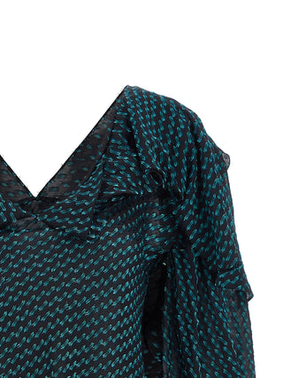 Blue Modal Blouse