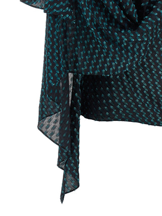 Blue Modal Blouse