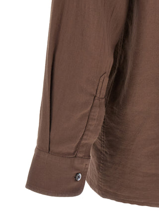 Brown Cotton Blouse