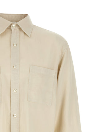 Beige Cotton Blouse