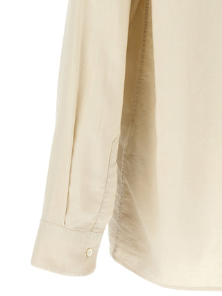 Beige Cotton Blouse